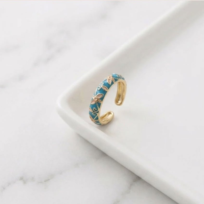 Aura Floral ring