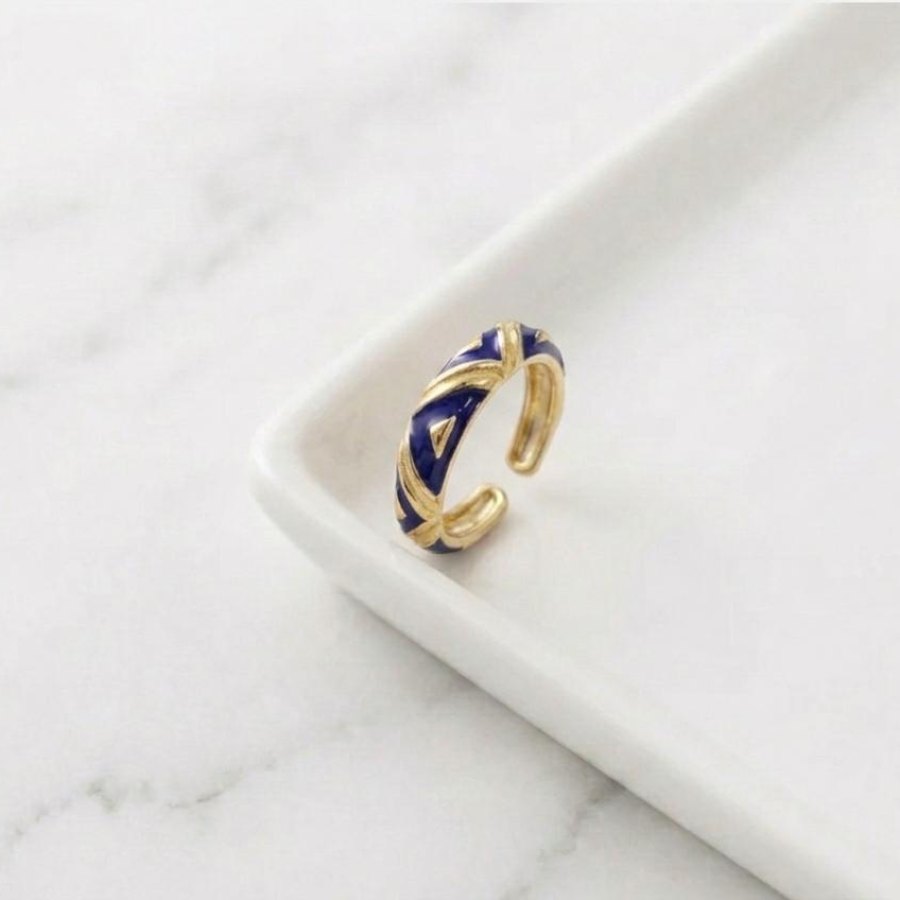 Twilight Petal ring